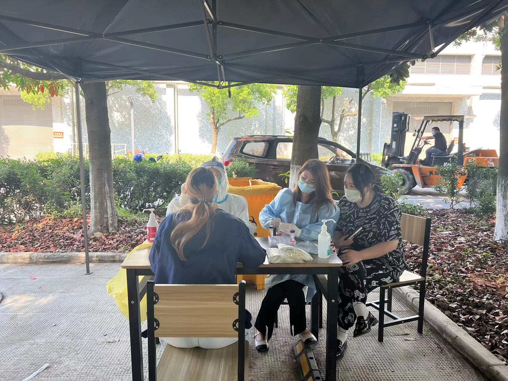 深入防疫一線 助力核酸檢測(cè)