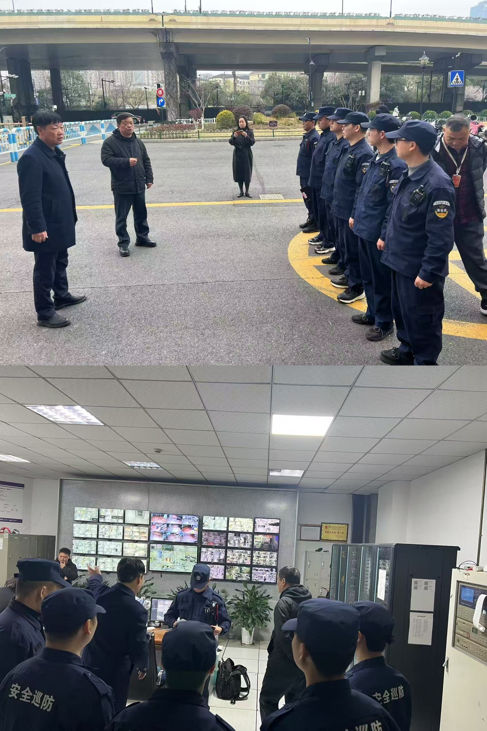 水晶城聯(lián)合錢(qián)江商城開(kāi)展消防重點(diǎn)部位實(shí)地熟悉活動(dòng)