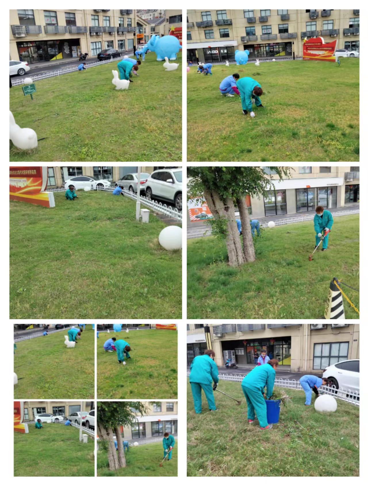 廬陽建華文創(chuàng)園開展綠化養(yǎng)護工作