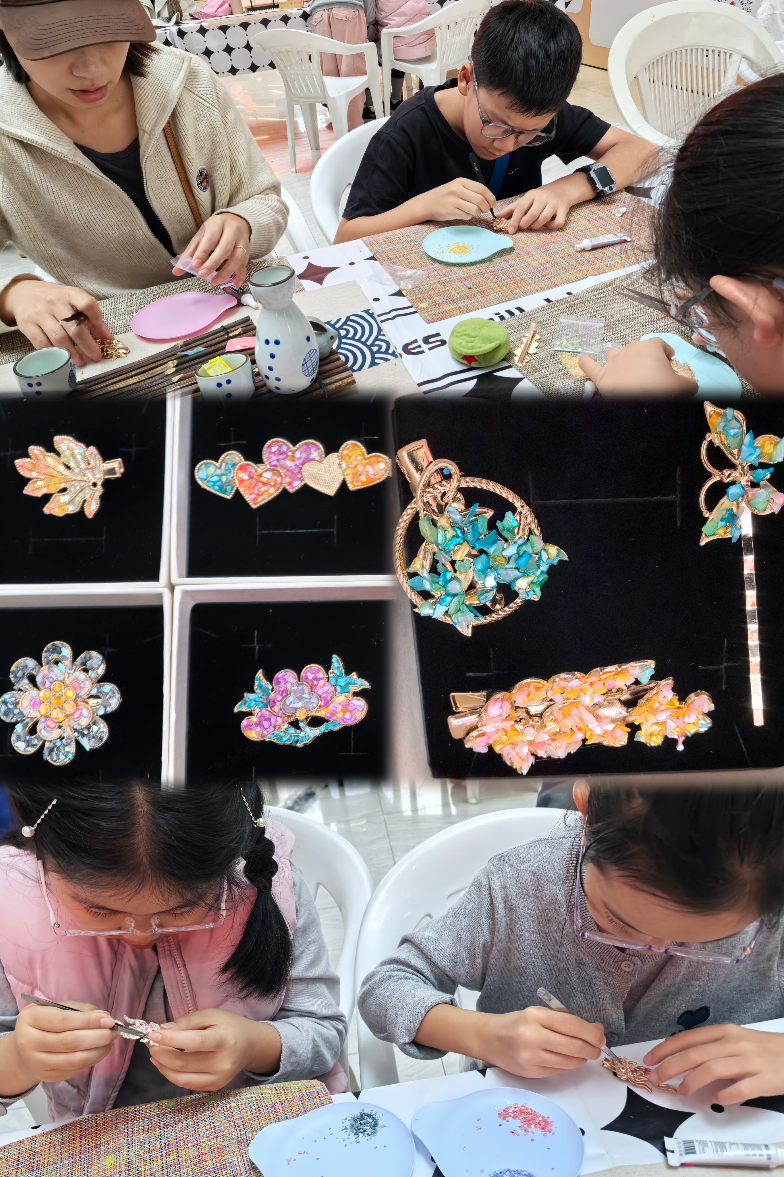 非遺傳承，共慶華誕——水晶城螺鈿DIY活動圓滿舉行