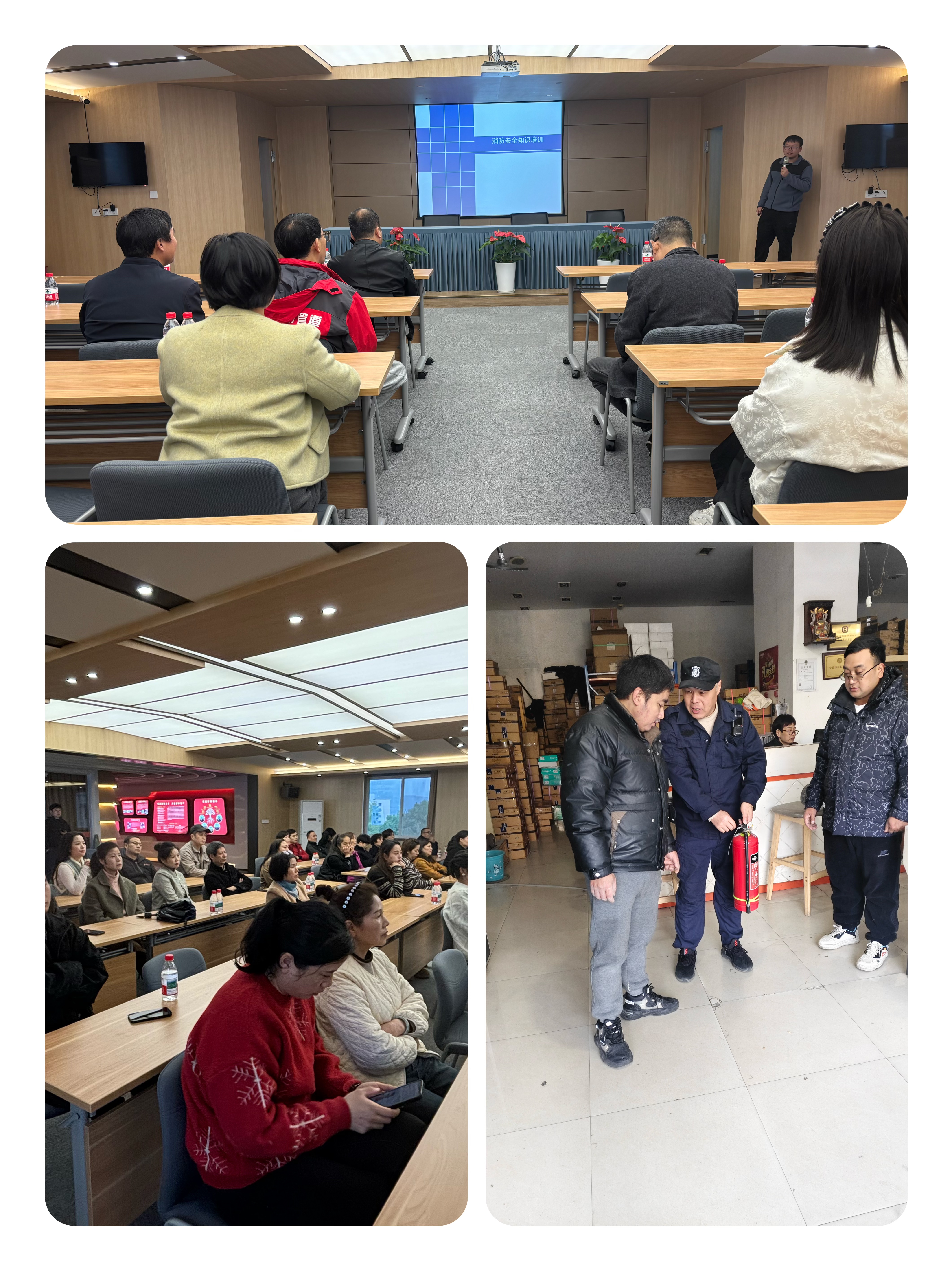 消防培訓(xùn)進(jìn)市場 齊心共建“防火墻”